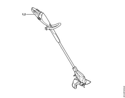 Motoguadañas de baterí­a (FSA) FSA 45 Níºmero de máquinaÂ  de la marca Stihl